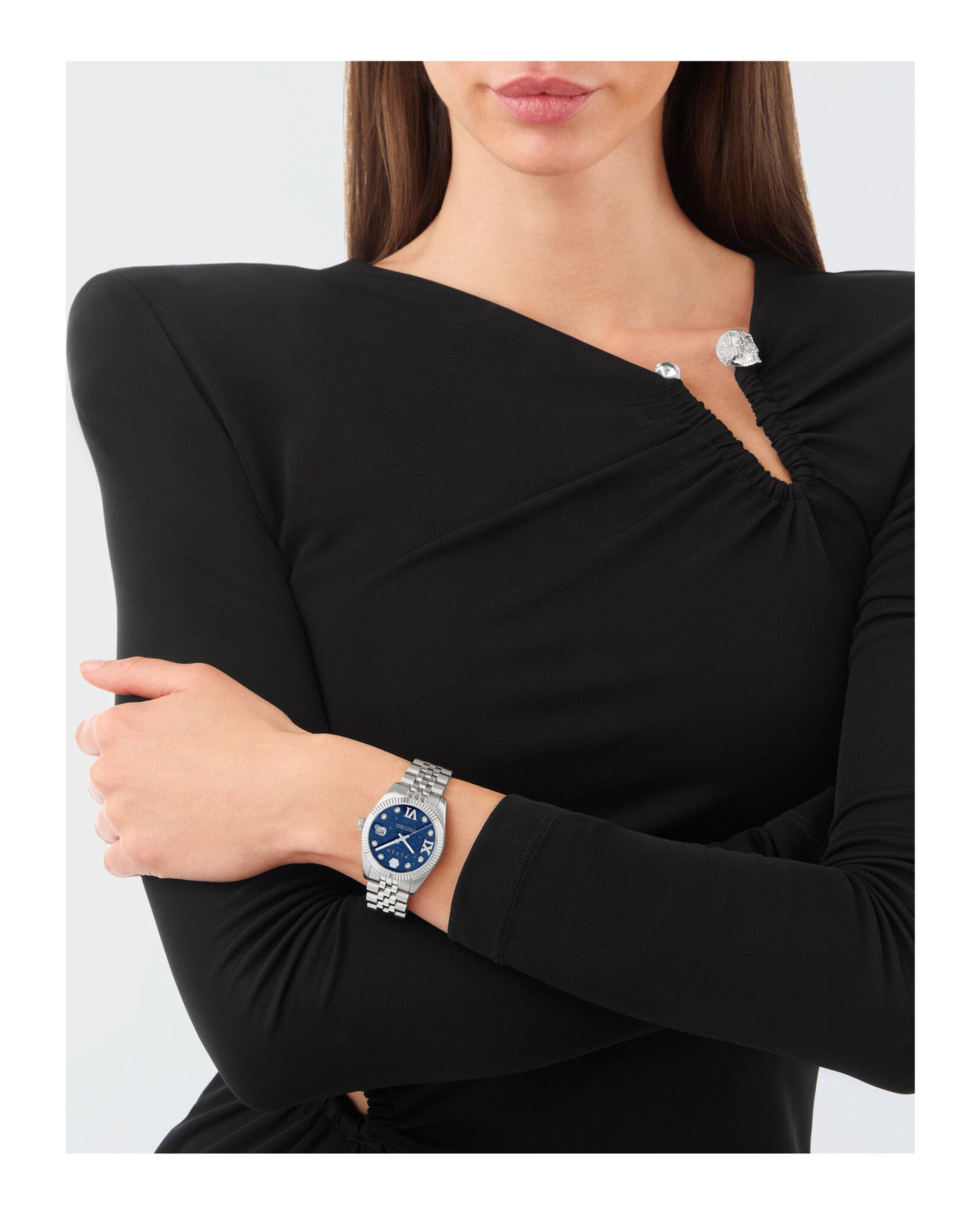 Date Superlative Crystal Watch