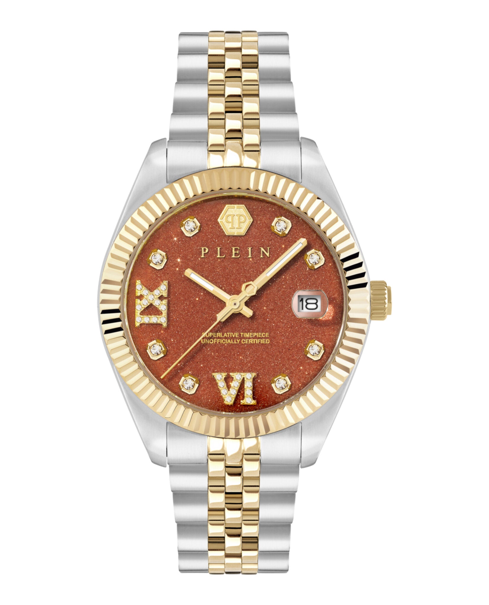 Date Superlative Crystal Watch