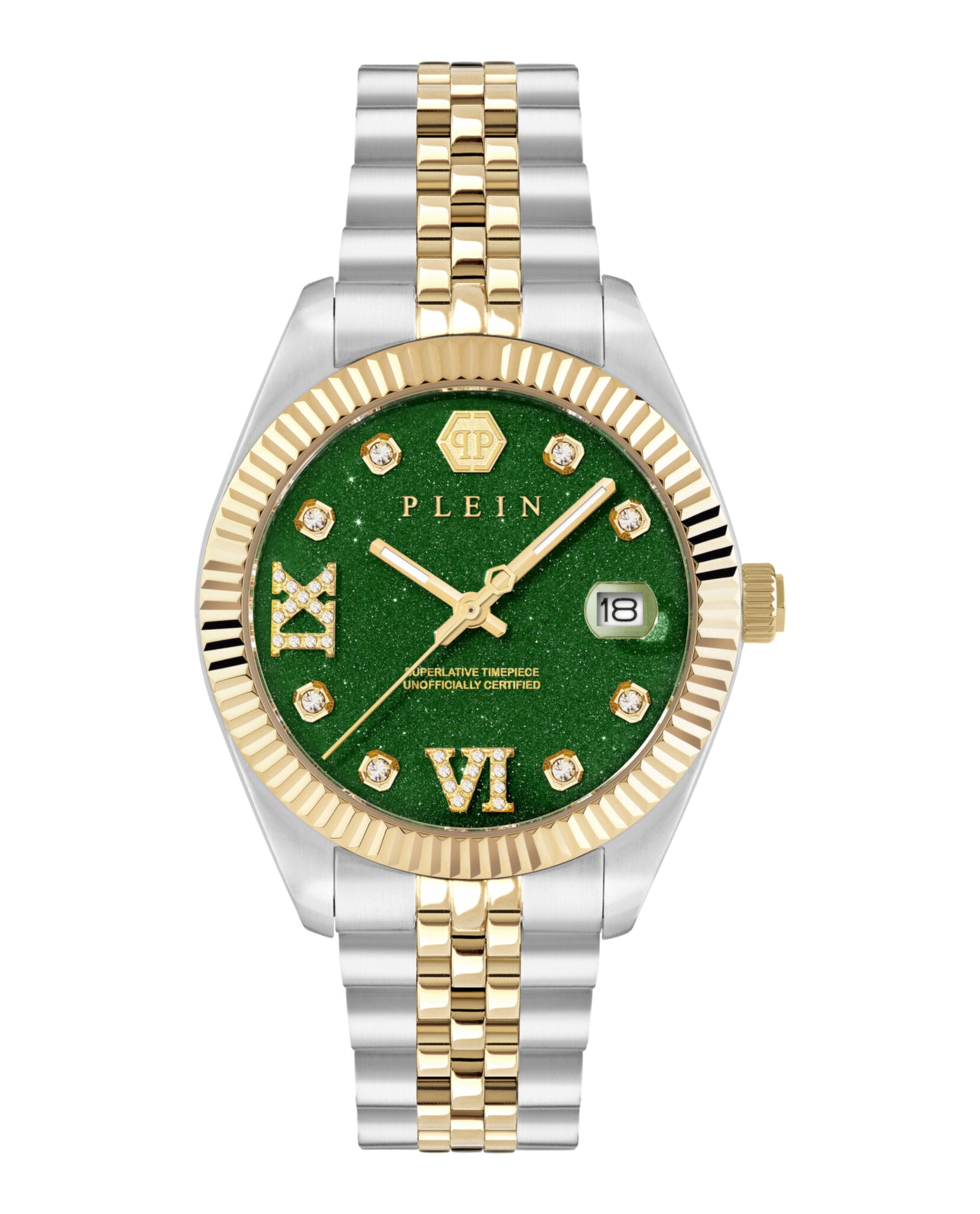 Date Superlative Crystal Watch