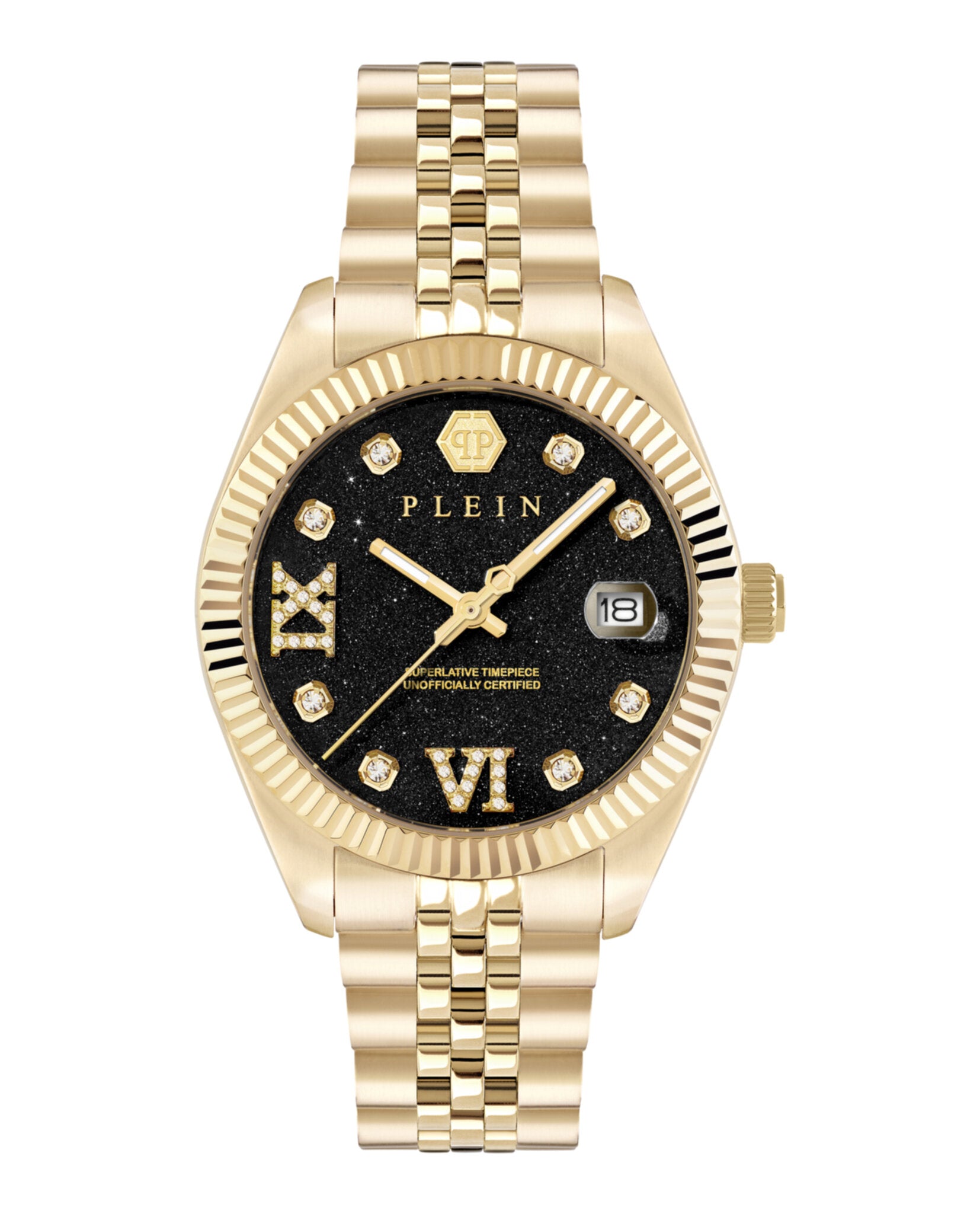 Date Superlative Crystal Watch