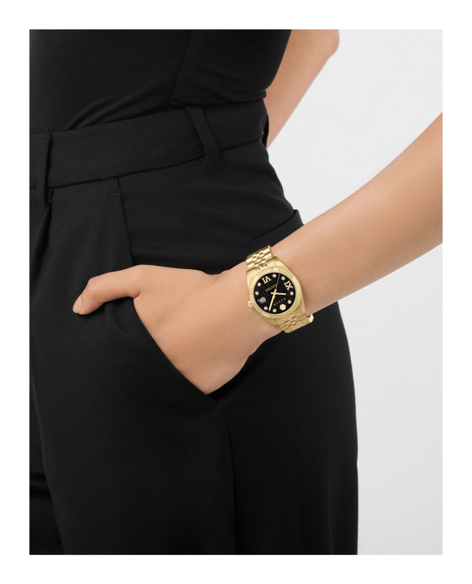 Date Superlative Crystal Watch