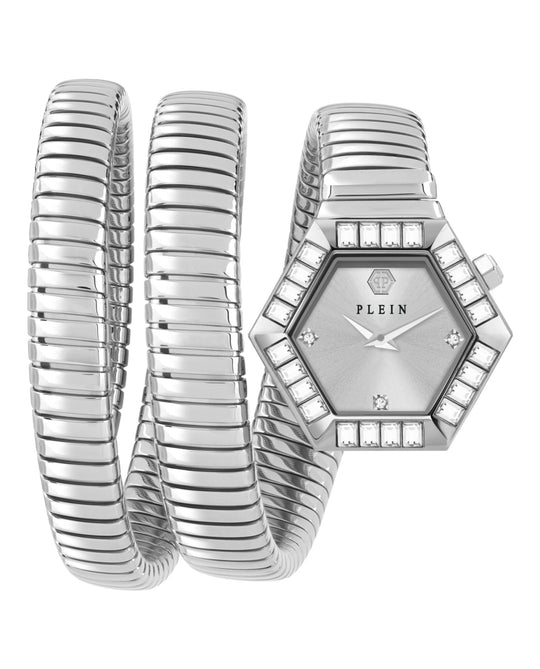 $nake Hexagon Crystal Watch