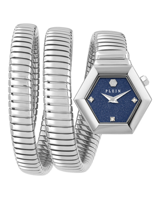 $nake Hexagon Crystal Watch