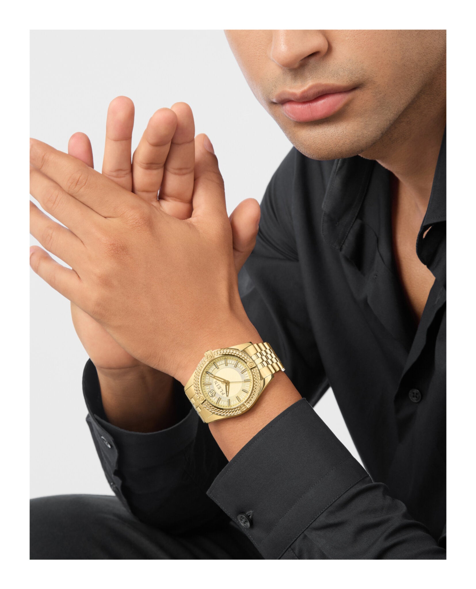 Plein Icon Chain Bracelet Watch