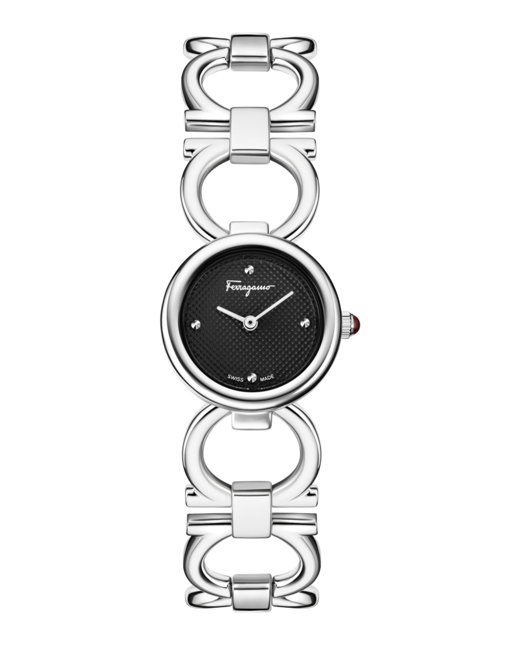 Double Gancini Bracelet Watch