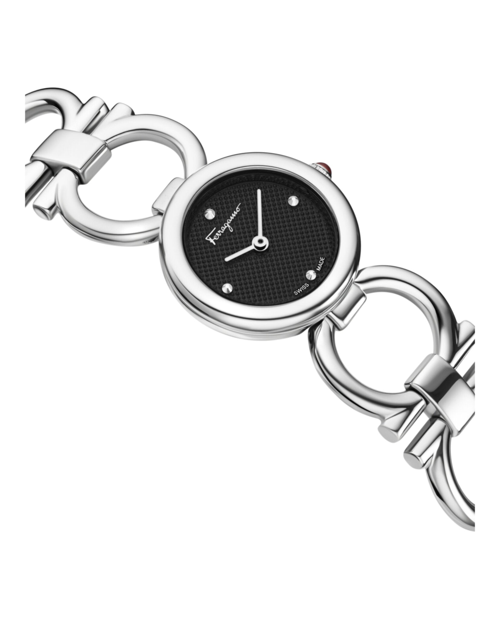 Double Gancini Bracelet Watch