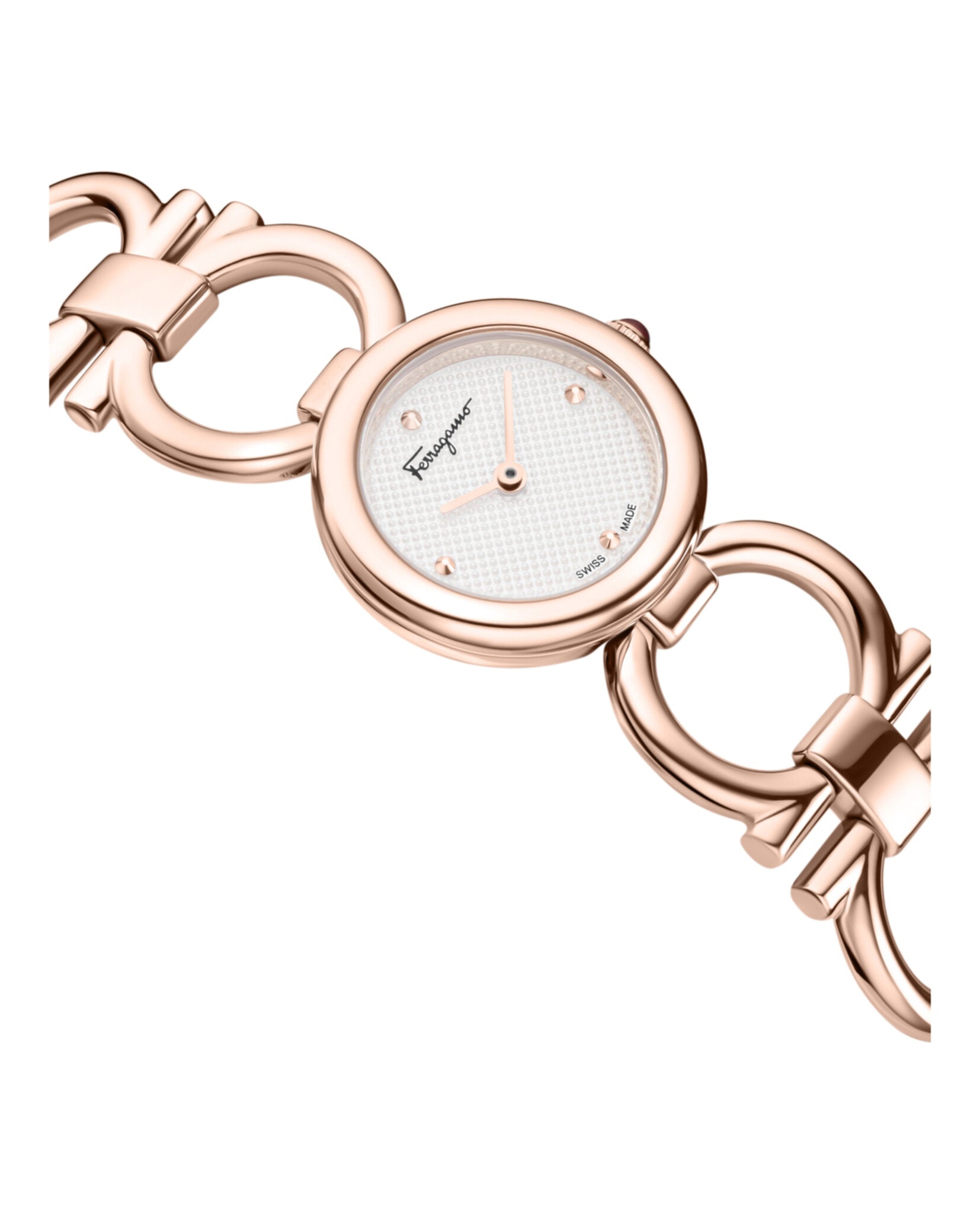 Double Gancini Bracelet Watch