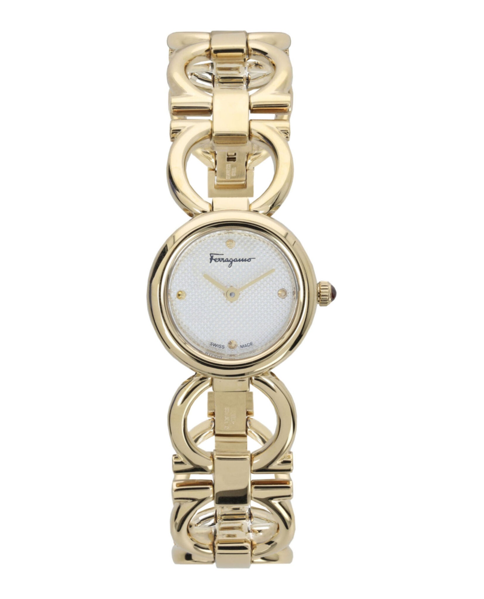 Double Gancini Bracelet Watch