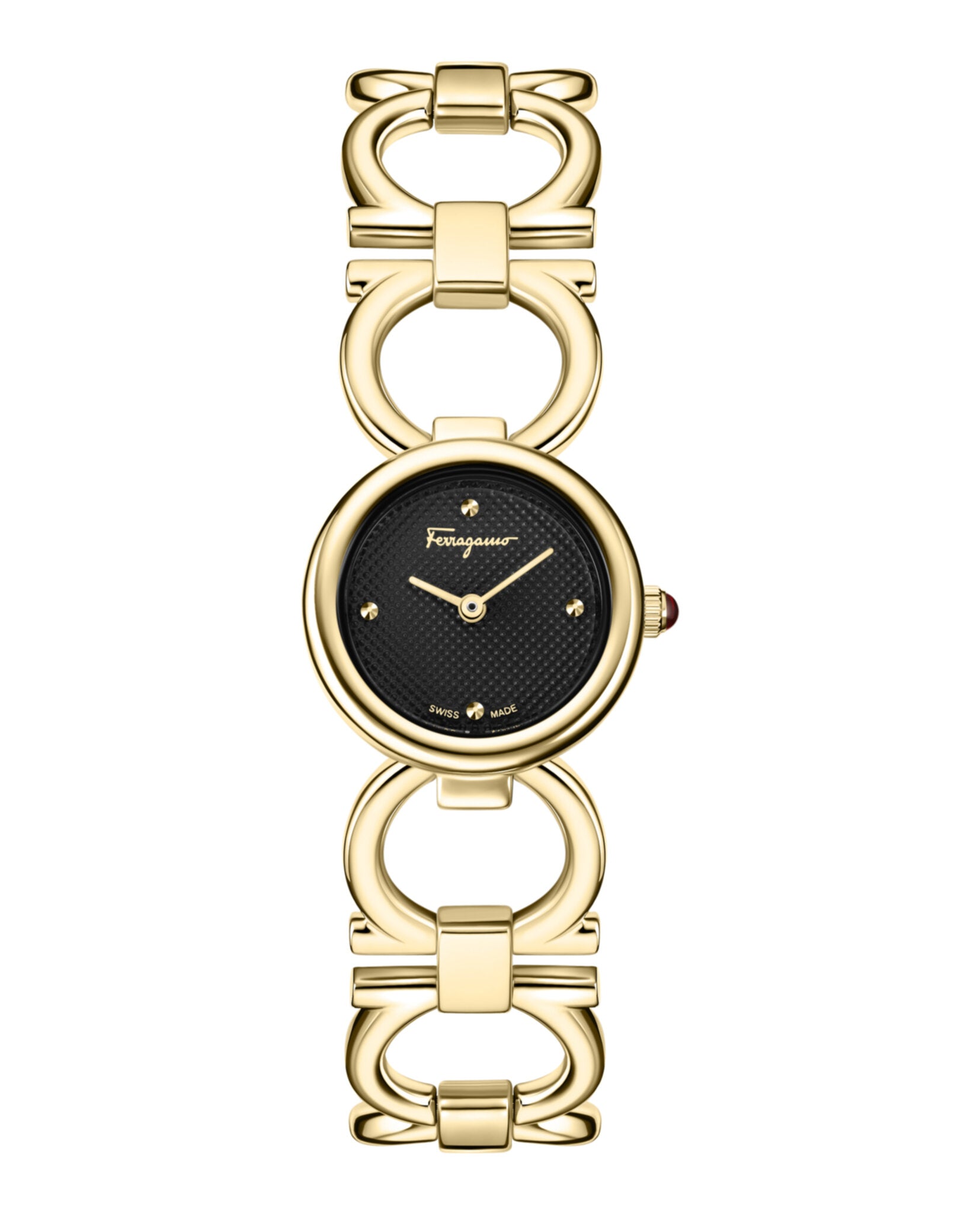 Double Gancini Bracelet Watch