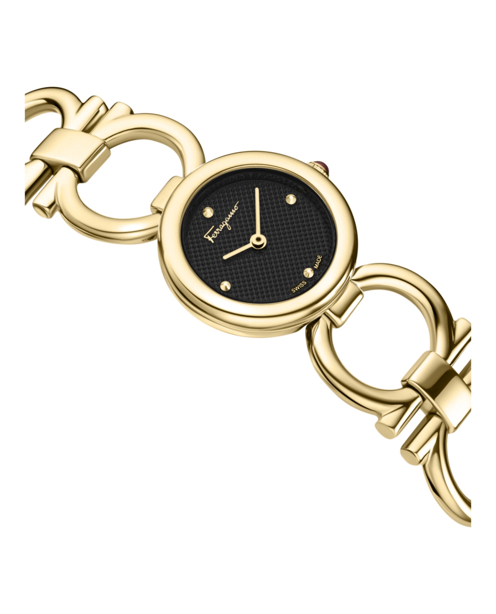 Double Gancini Bracelet Watch