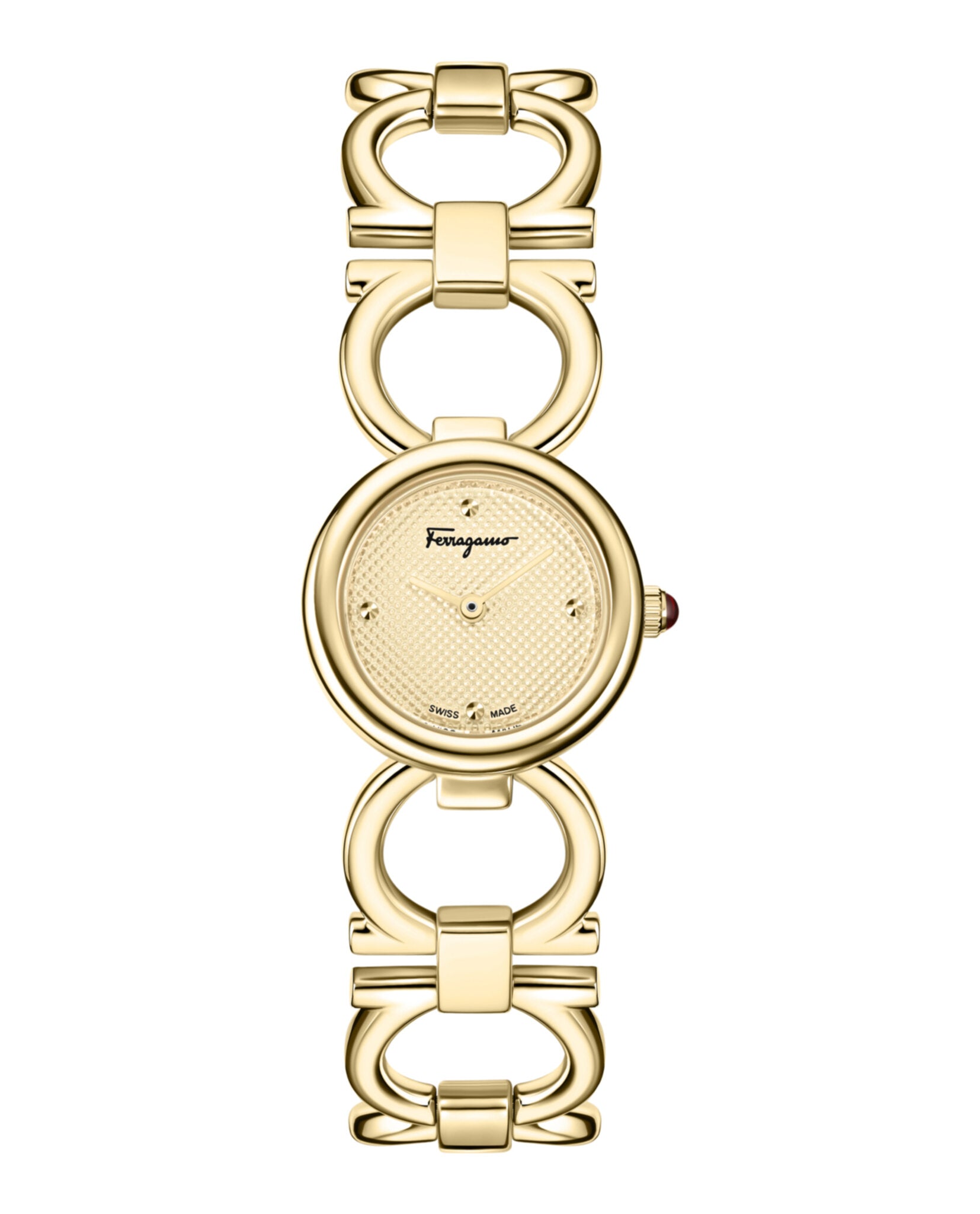 Double Gancini Bracelet Watch
