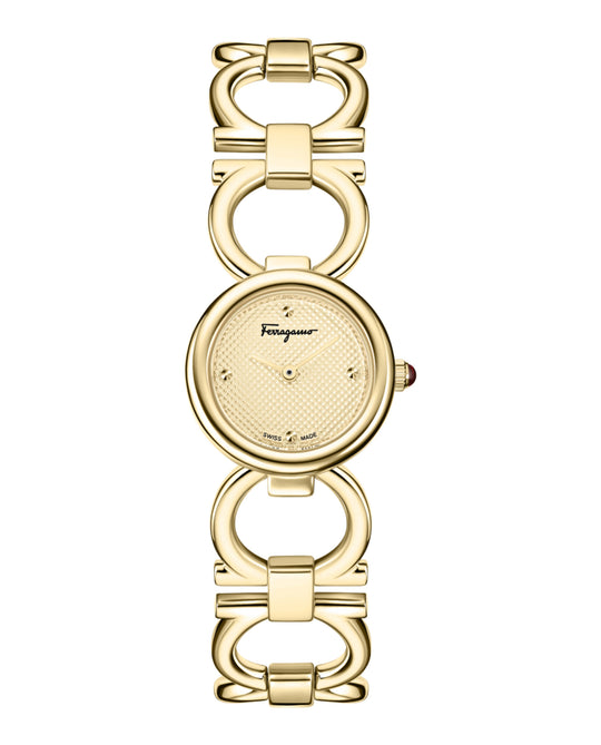 Double Gancini Bracelet Watch