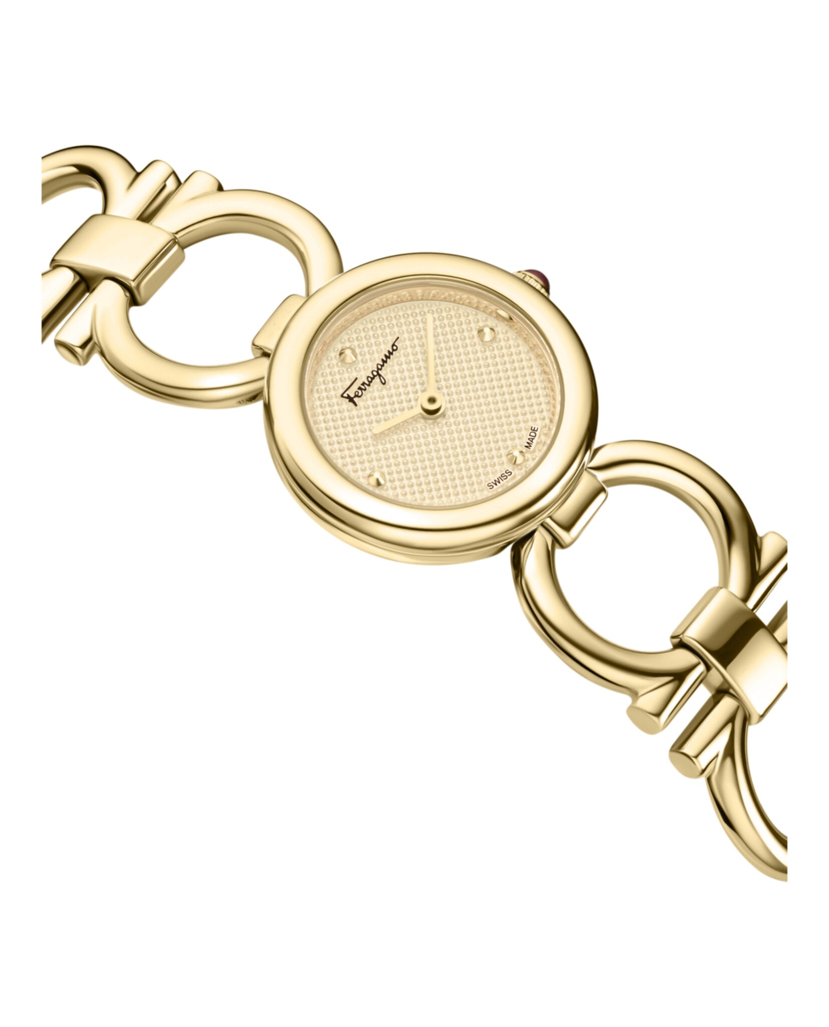 Double Gancini Bracelet Watch
