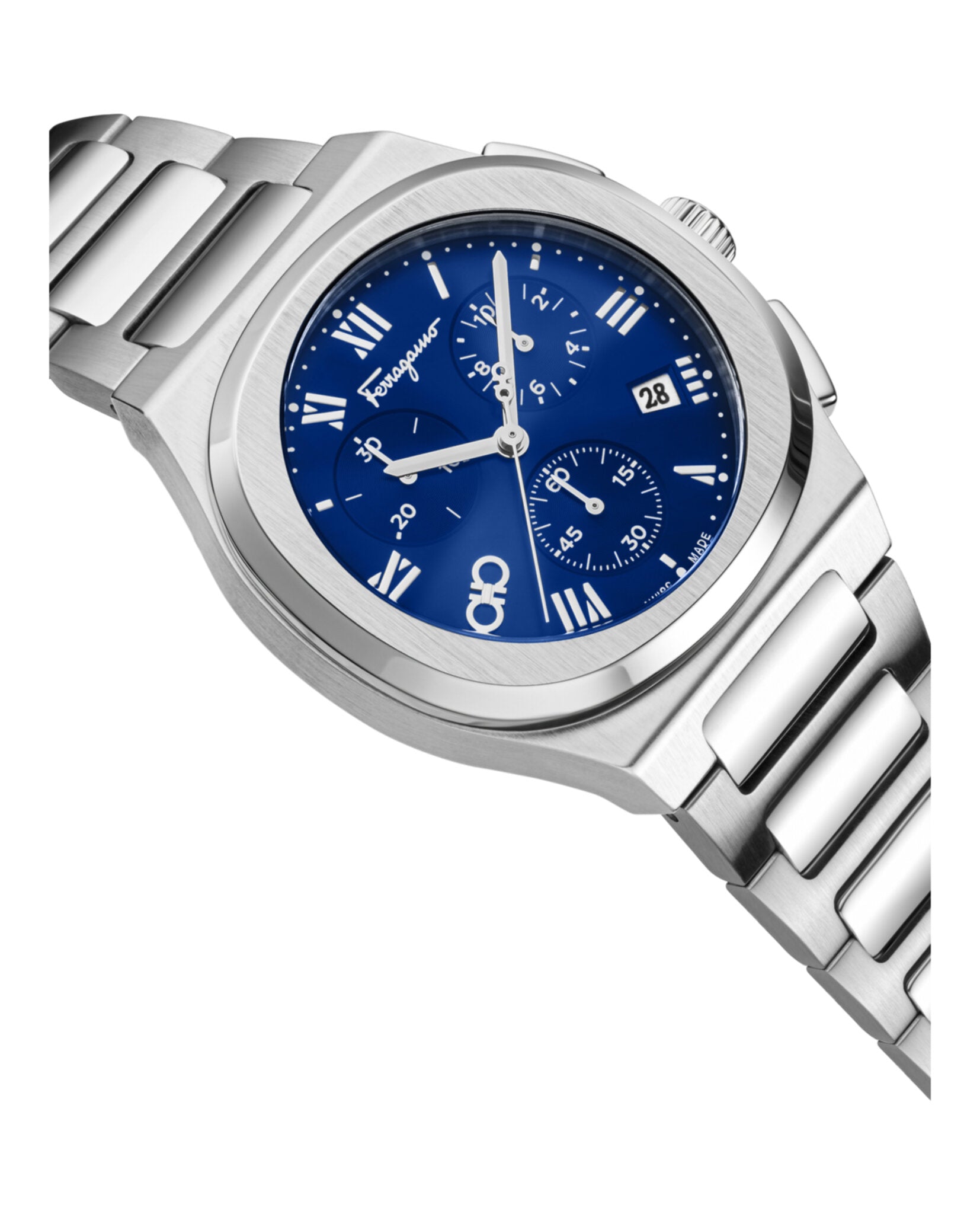 Ferragamo Elliptical Chronograph Watch