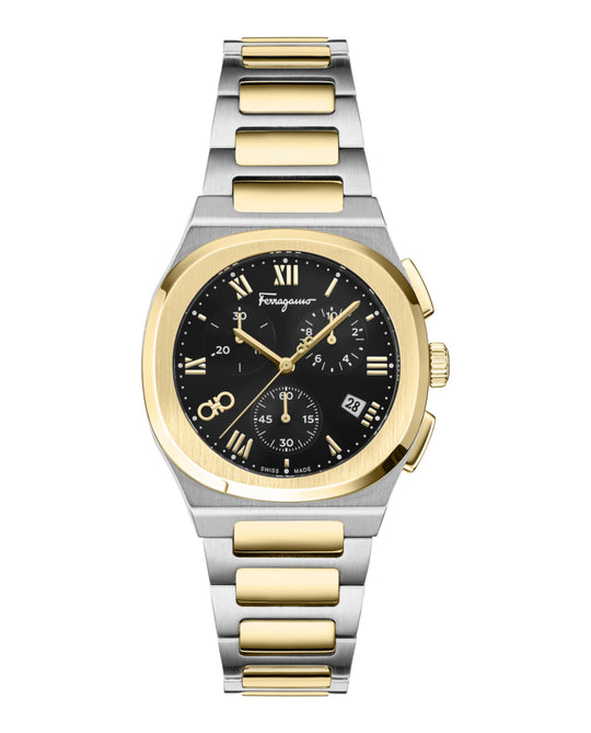 Ferragamo Elliptical Chronograph Watch