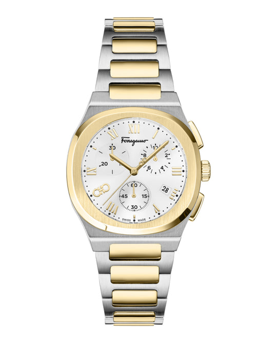 Ferragamo Elliptical Chronograph Watch