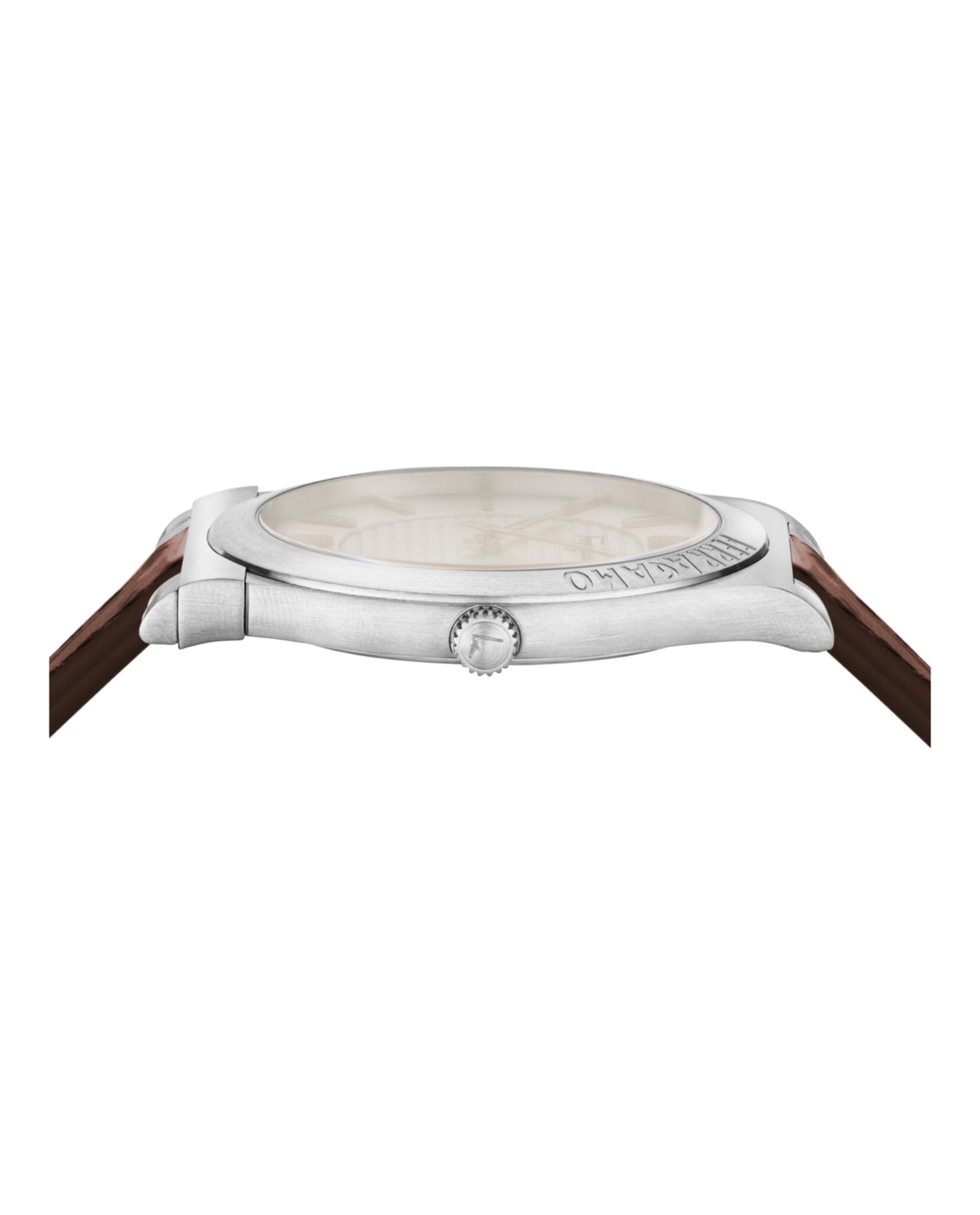 Gancini Leather Watch