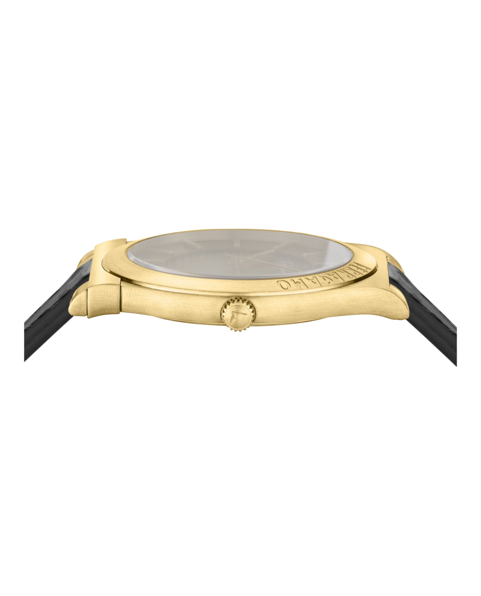 Gancini Leather Watch