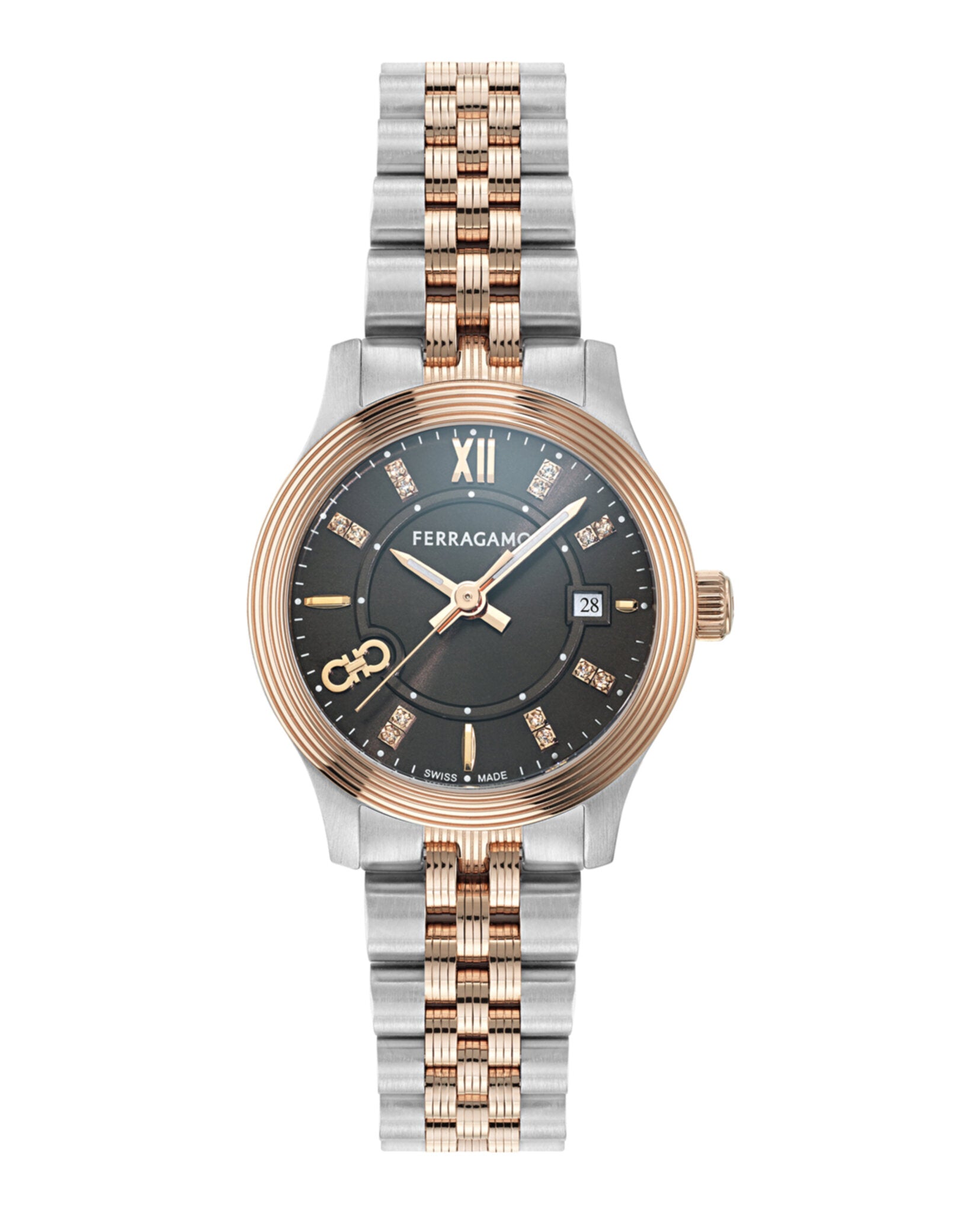 Ferragamo Duo Diamond Watch