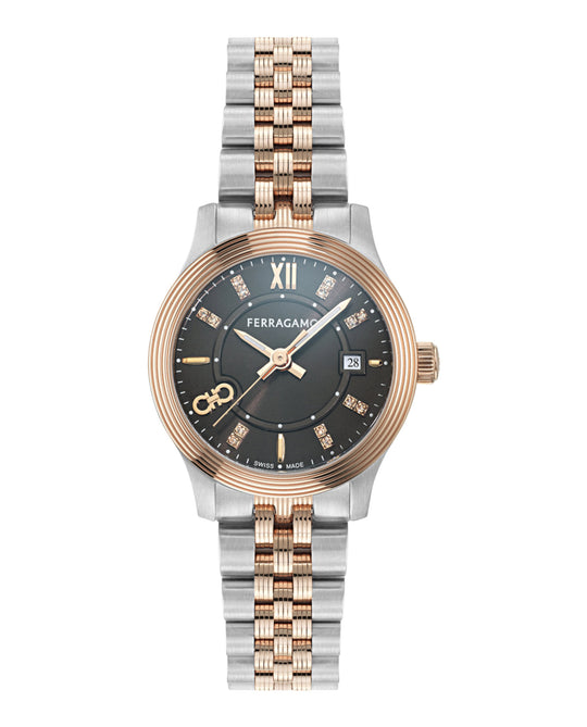 Ferragamo Duo Diamond Watch