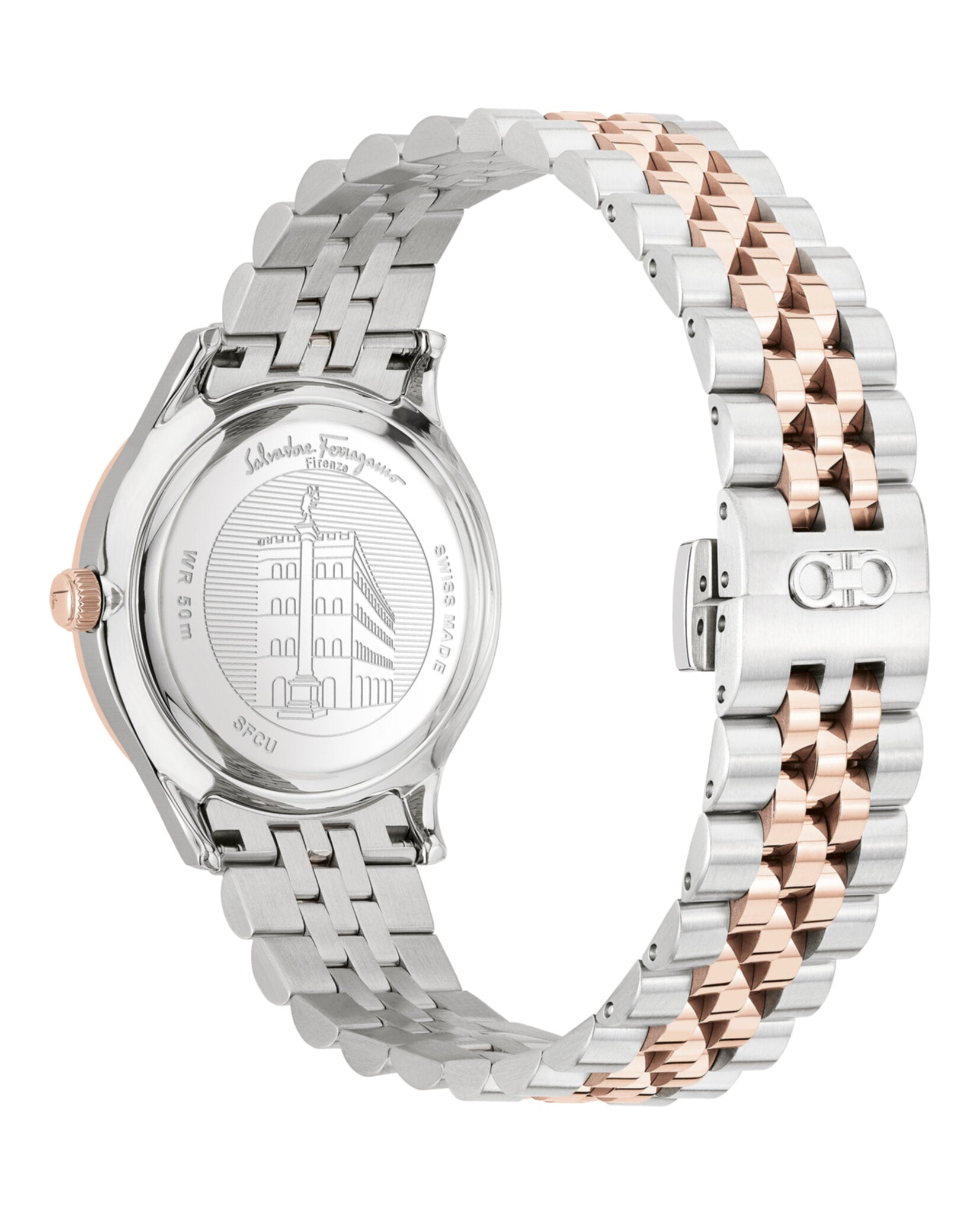 Ferragamo Duo Diamond Bracelet Watch