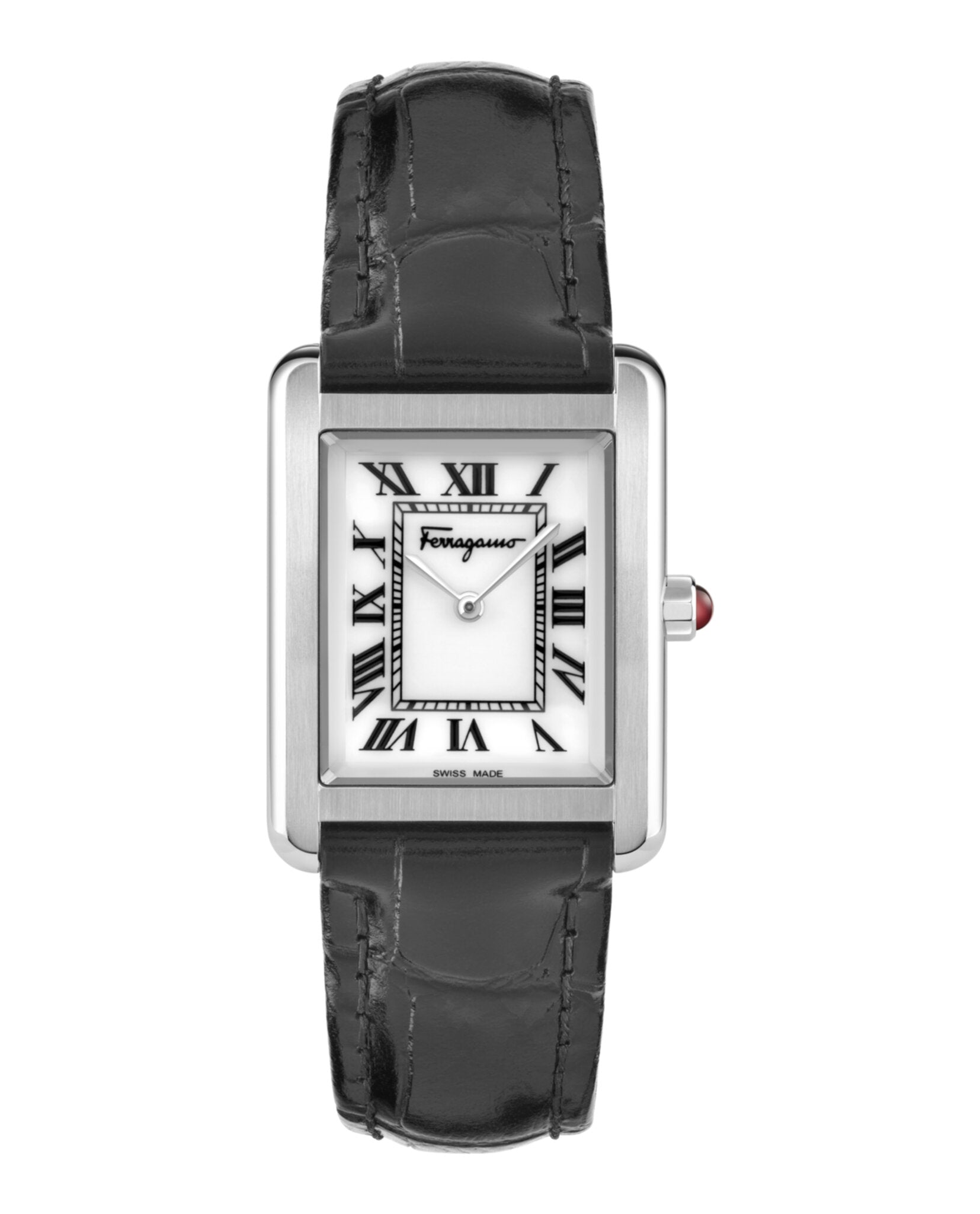 Ferragamo Portrait Leather Watch