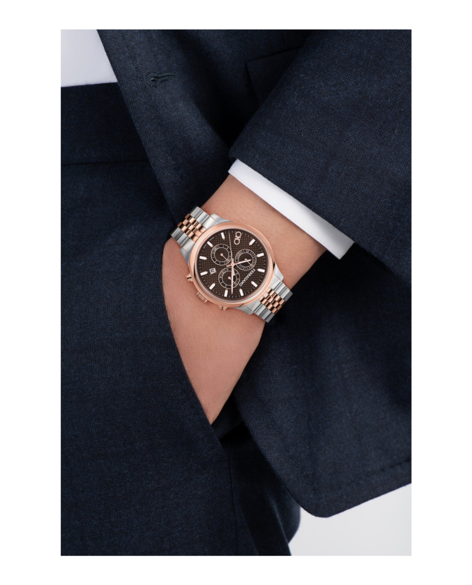 Ferragamo Duo Chrono Bracelet Watch