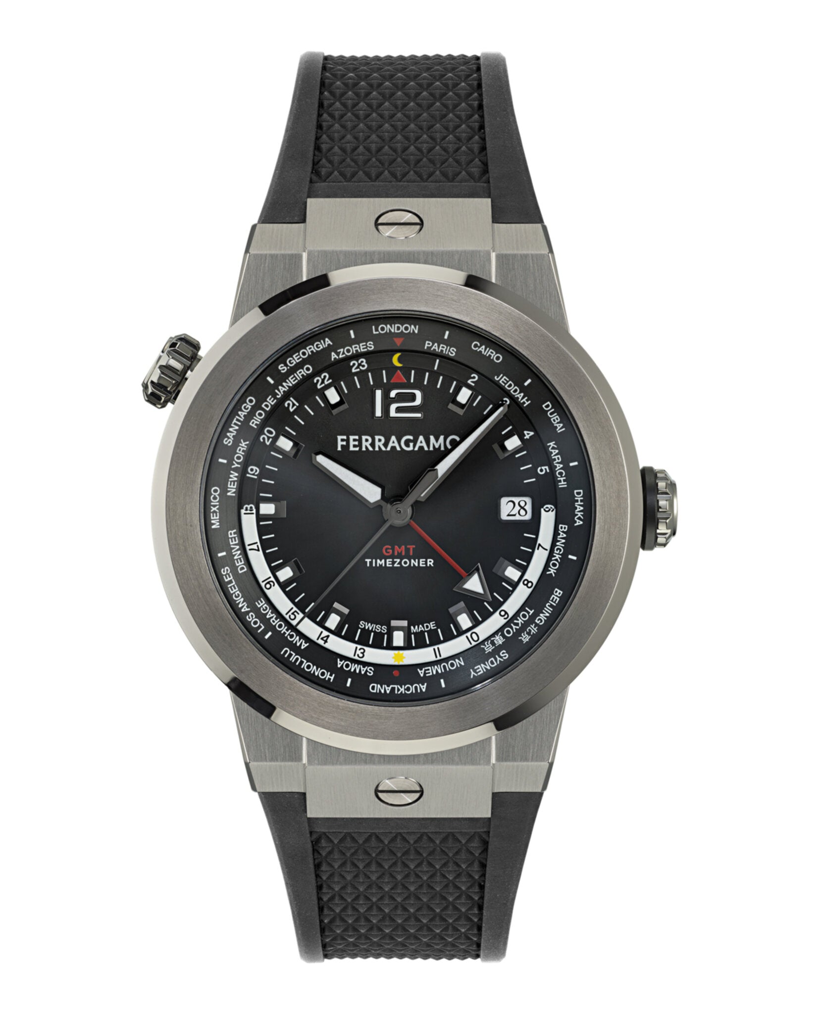 F-80 GMT Worldtime Silicone Watch