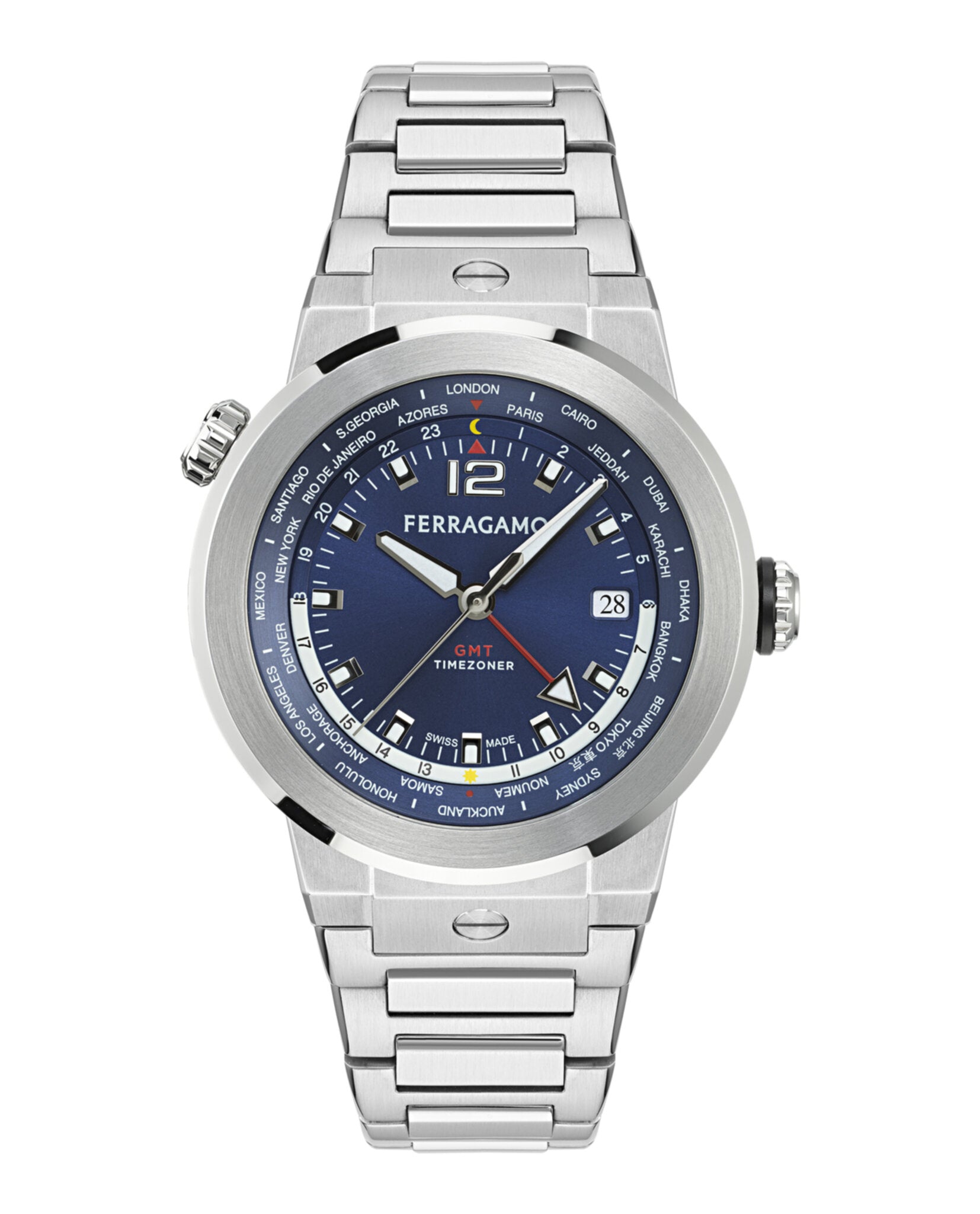 F-80 GMT Worldtime Bracelet Watch