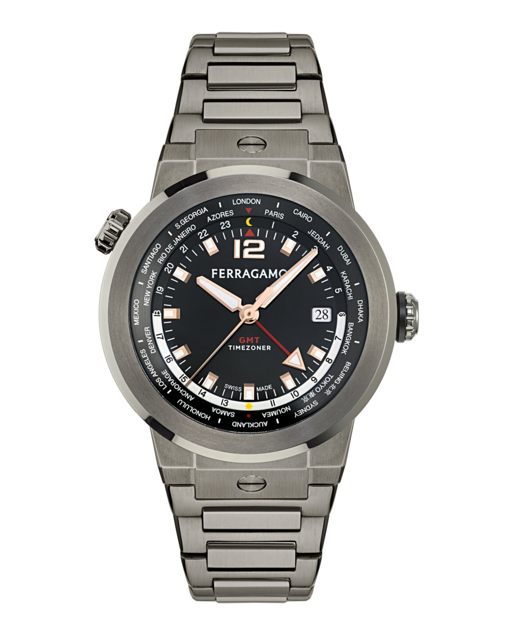 F-80 GMT Worldtime Bracelet Watch