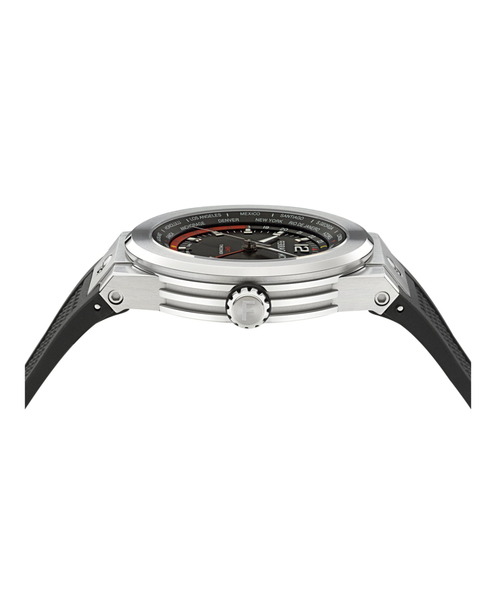 F-80 GMT Worldtime Silicone Watch