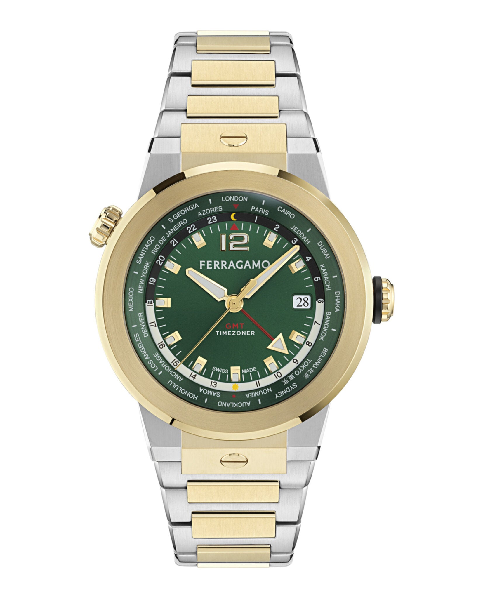 F-80 GMT Worldtime Bracelet Watch