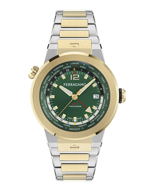 F-80 GMT Worldtime Bracelet Watch