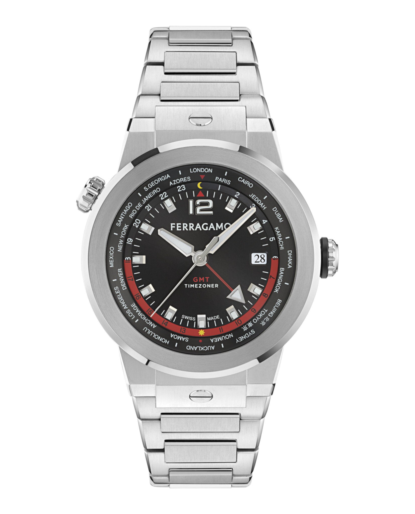 F-80 GMT Worldtime Bracelet Watch