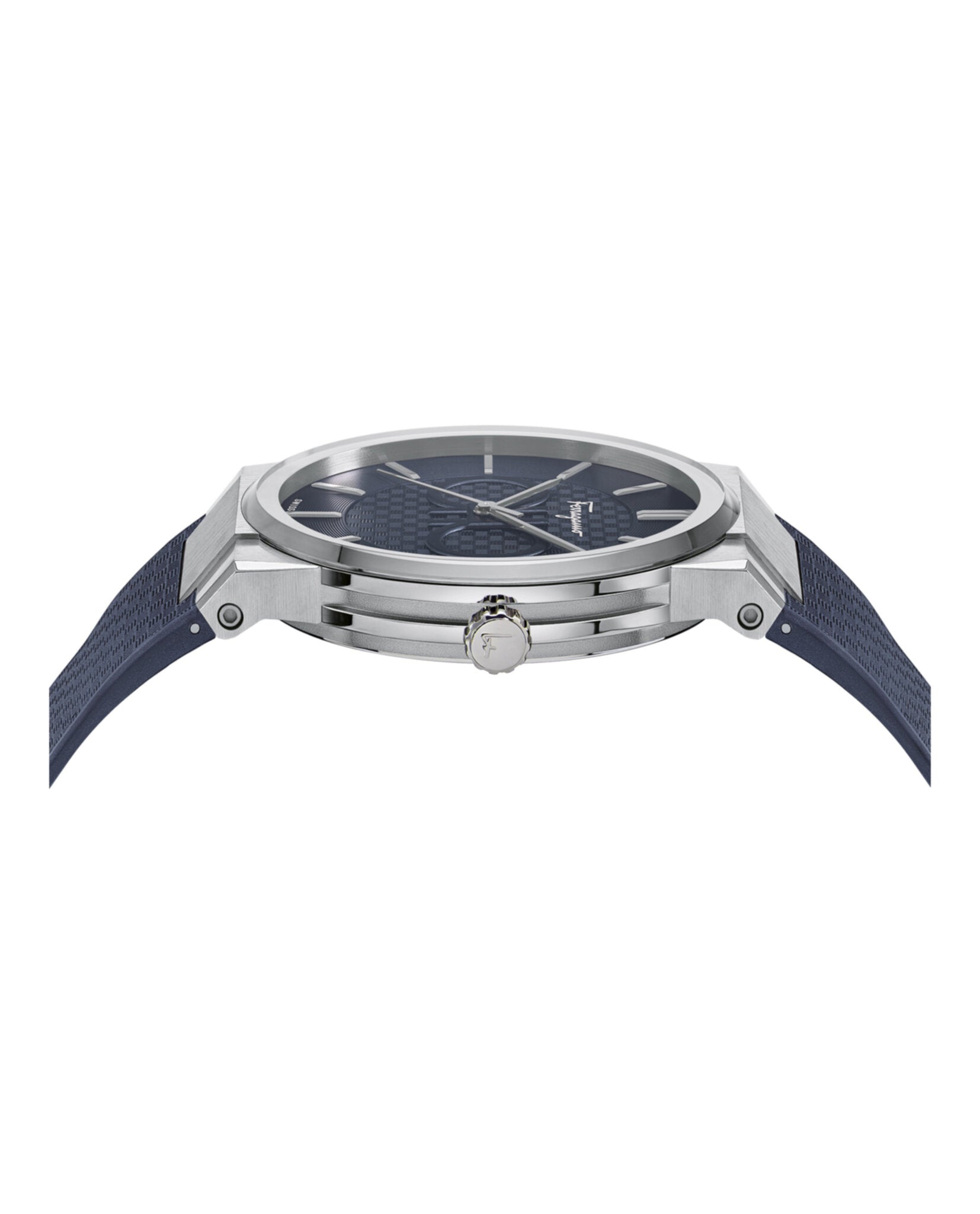 Ferragamo Sapphire Silicon Watch