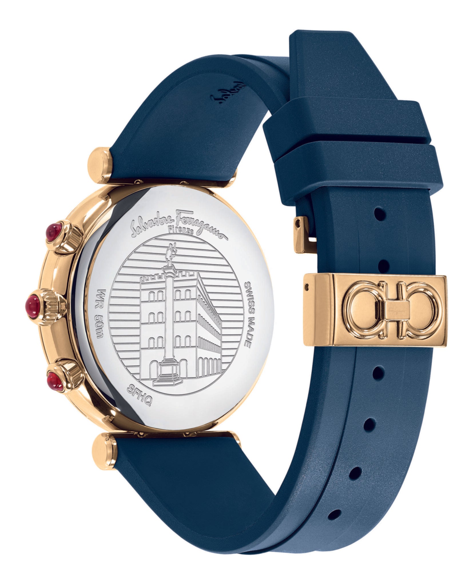 Ora Ferragamo Caoutchouc Watch