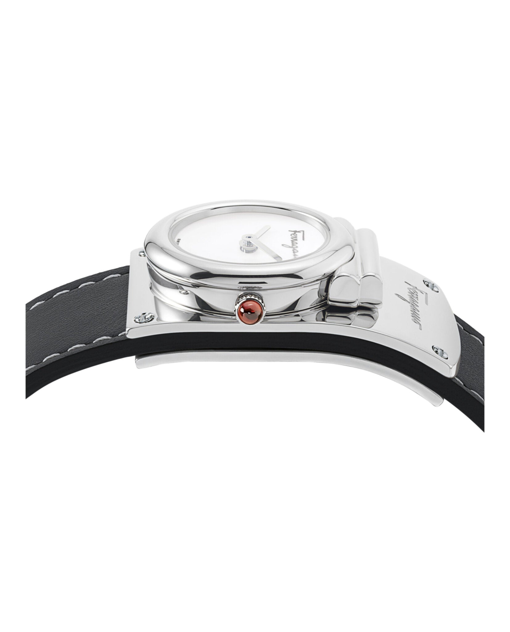 Ferragamo Boxyz Leather Watch