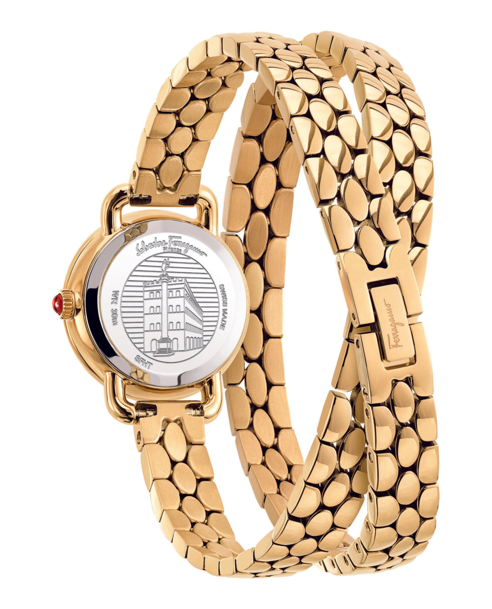 Varina Double Tour Bracelet Watch