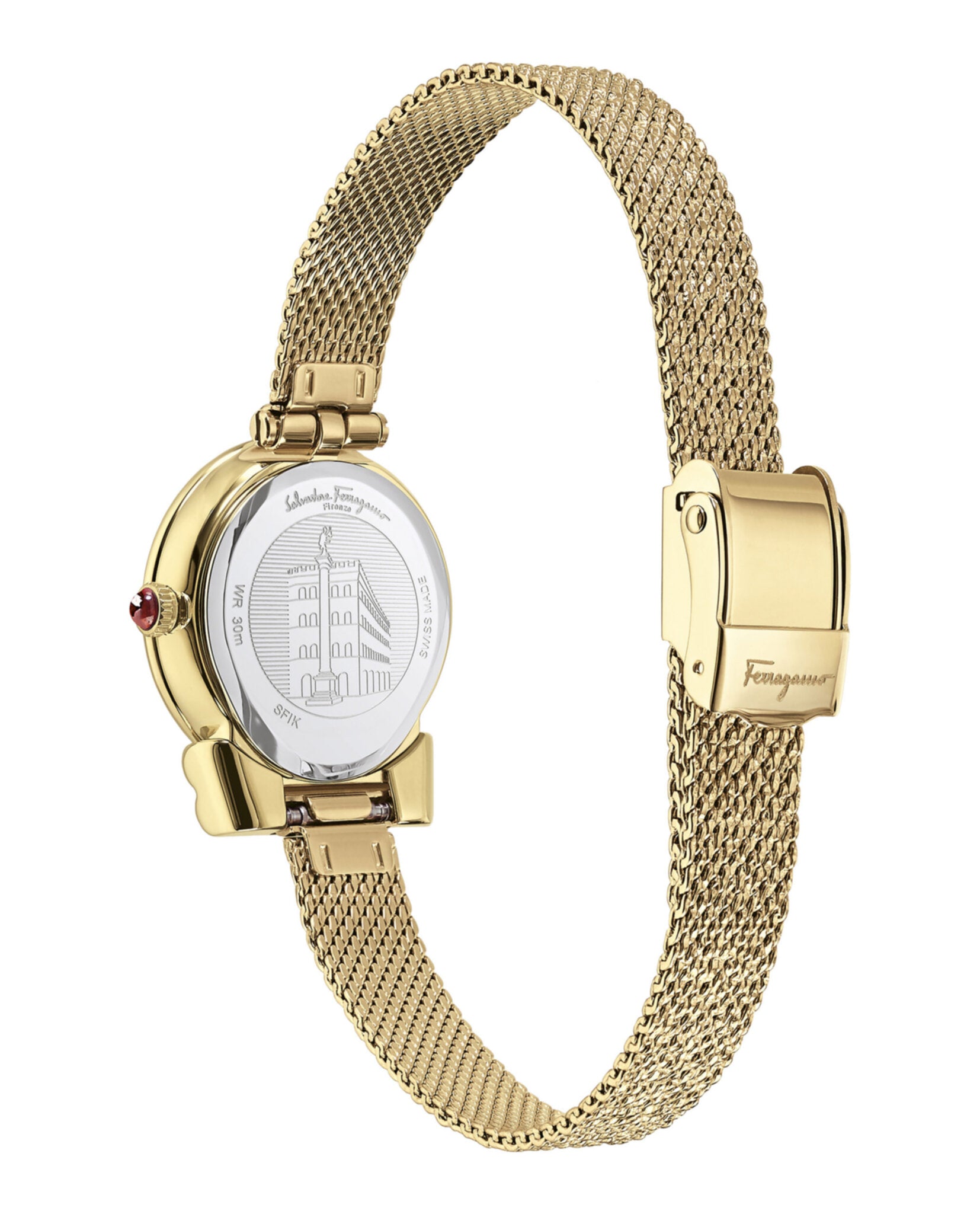 Gancini Slim Mesh Watch