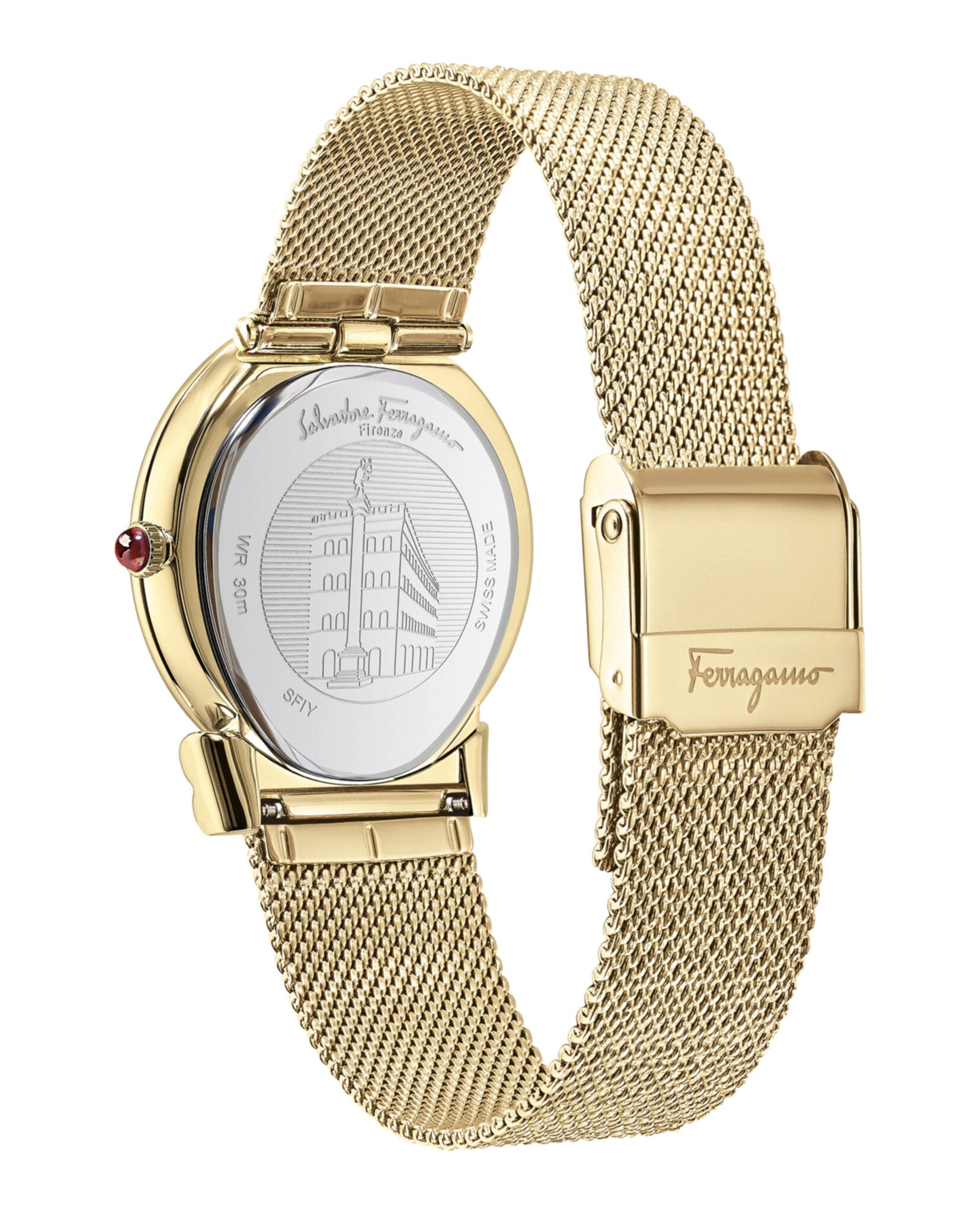 Gancini Slim Mesh Watch