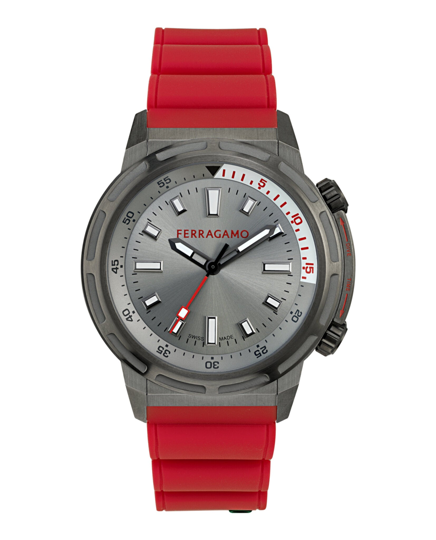 Ferragamo Sport Silicone Watch