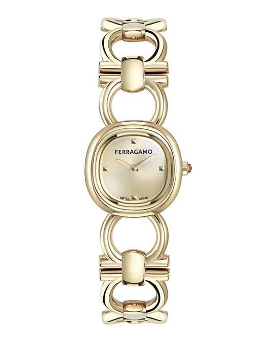 Double Gancini Petite Bracelet Watch