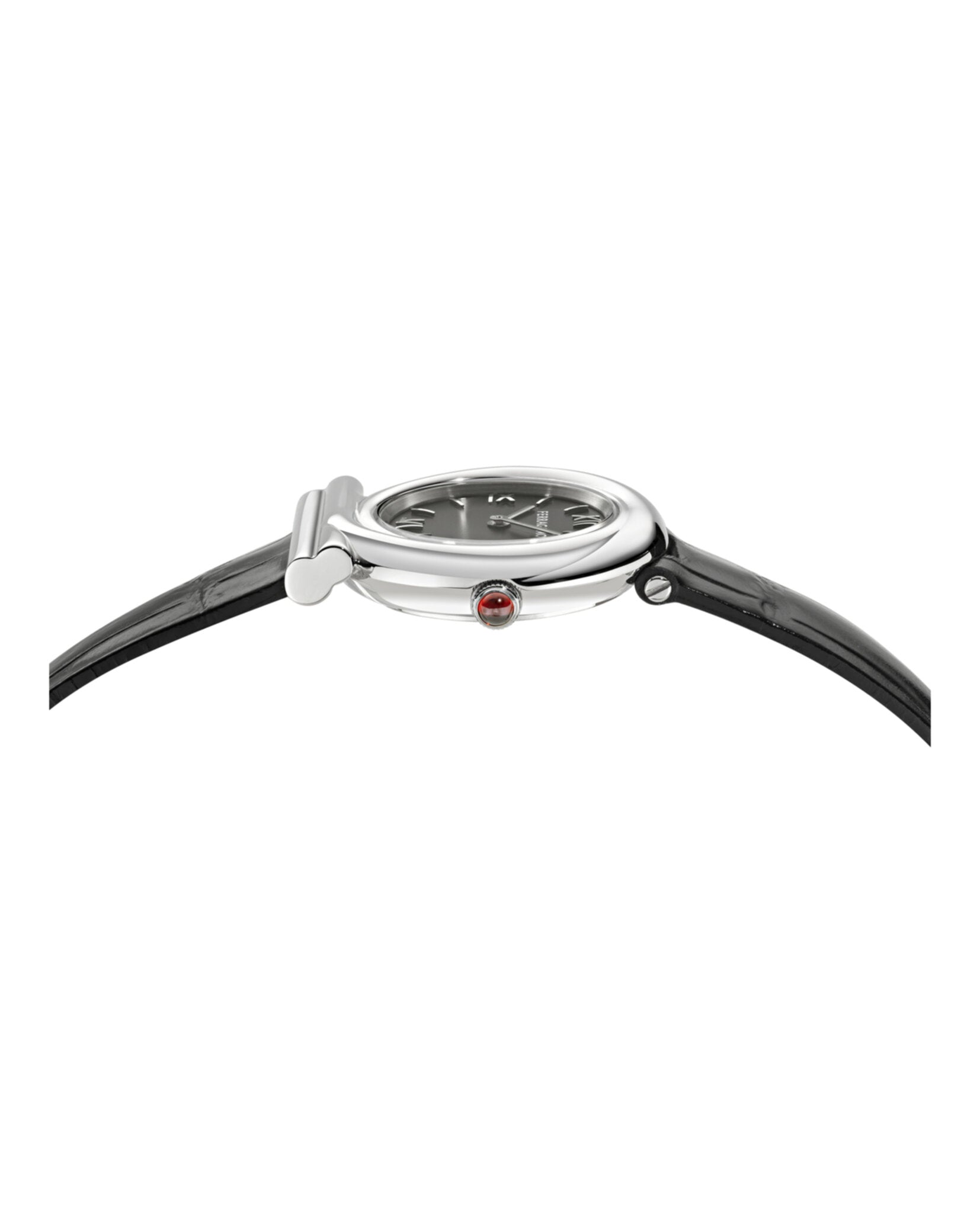 Gancini Twisted Leather Watch