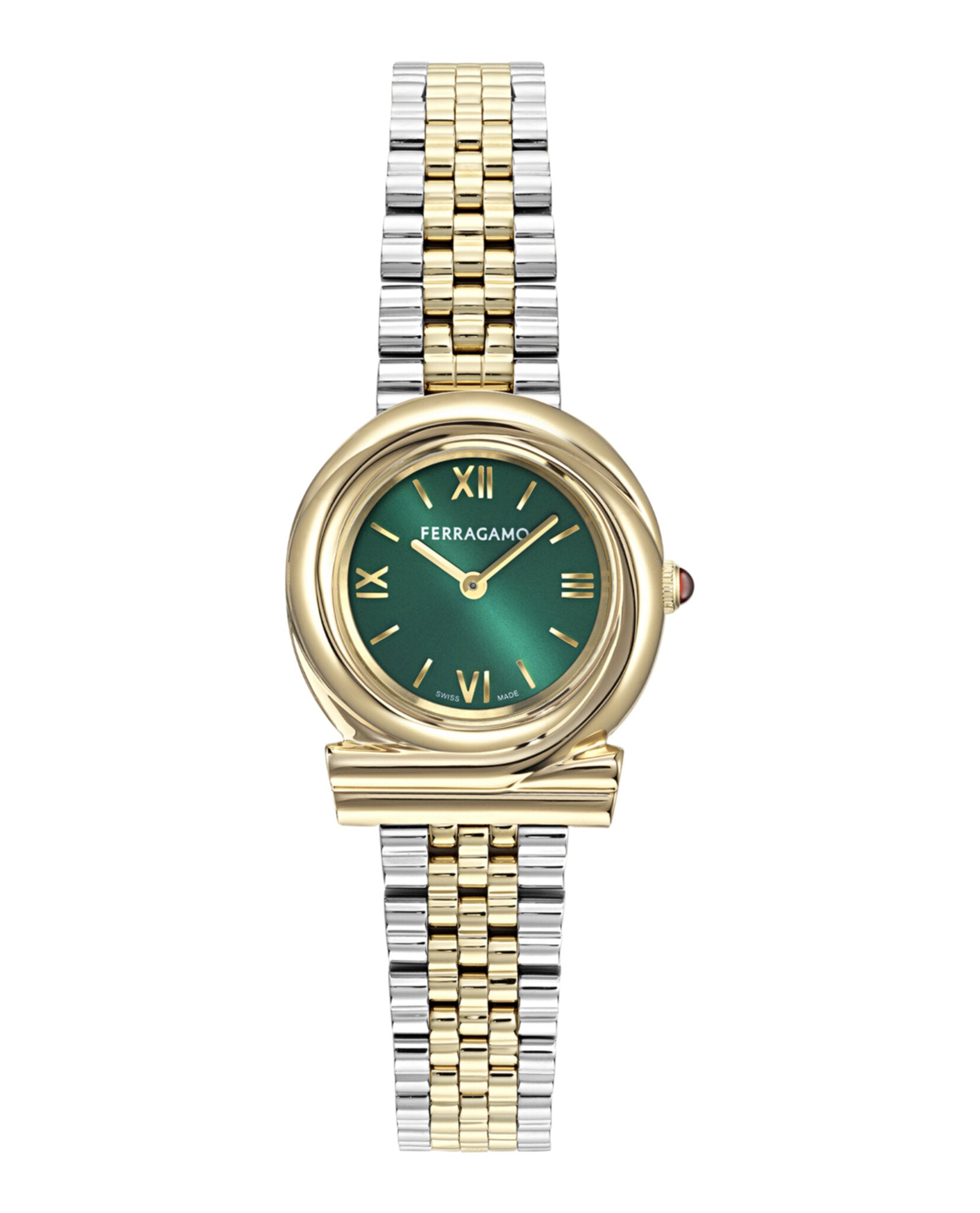 Gancini Twisted Bracelet Watch
