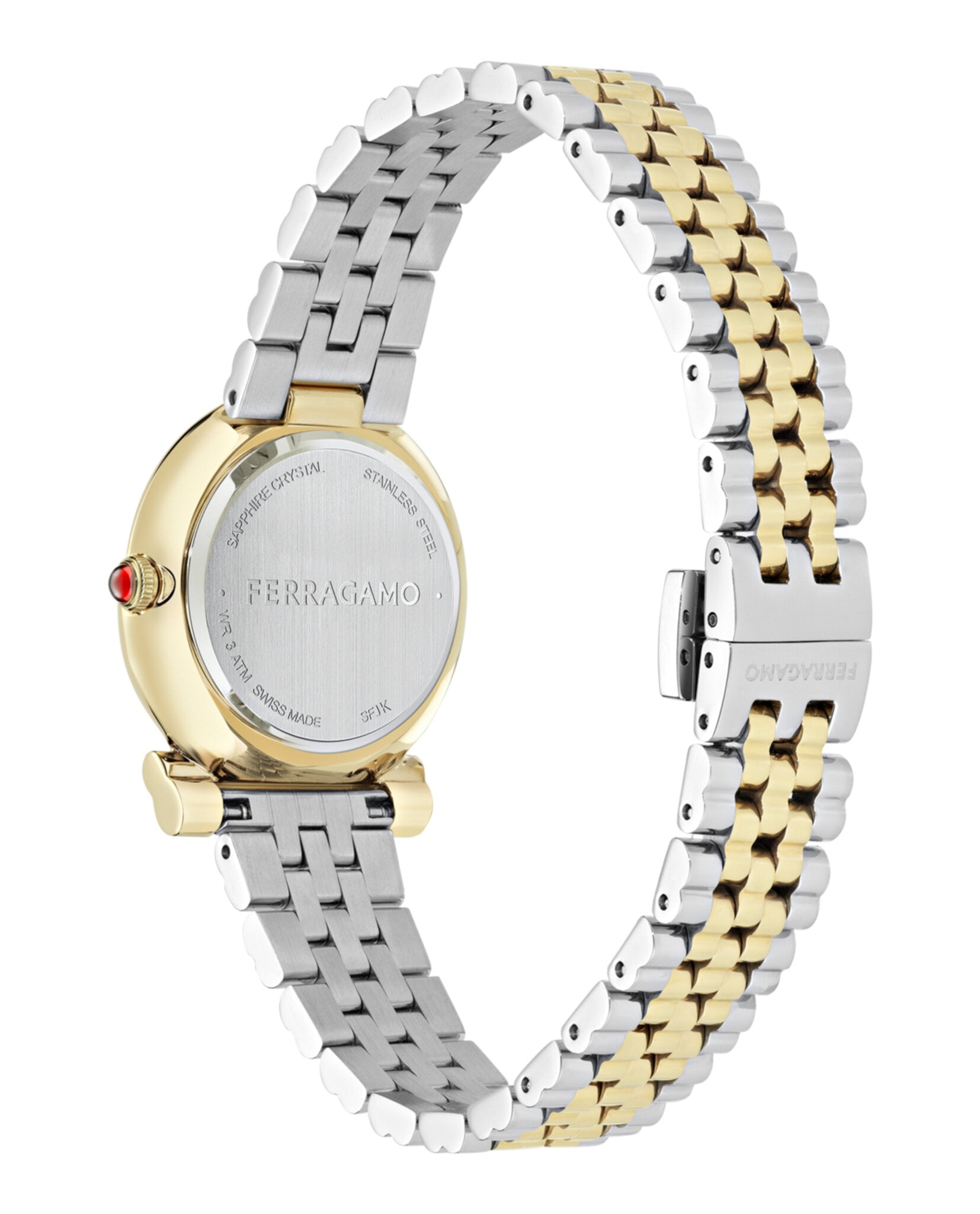 Gancini Twisted Bracelet Watch