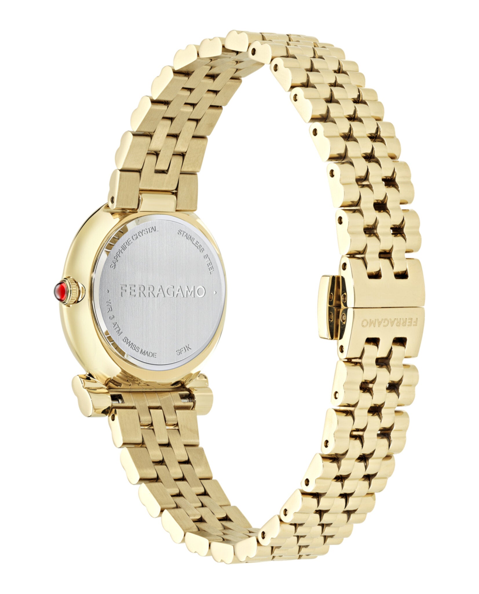 Gancini Twisted Bracelet Watch