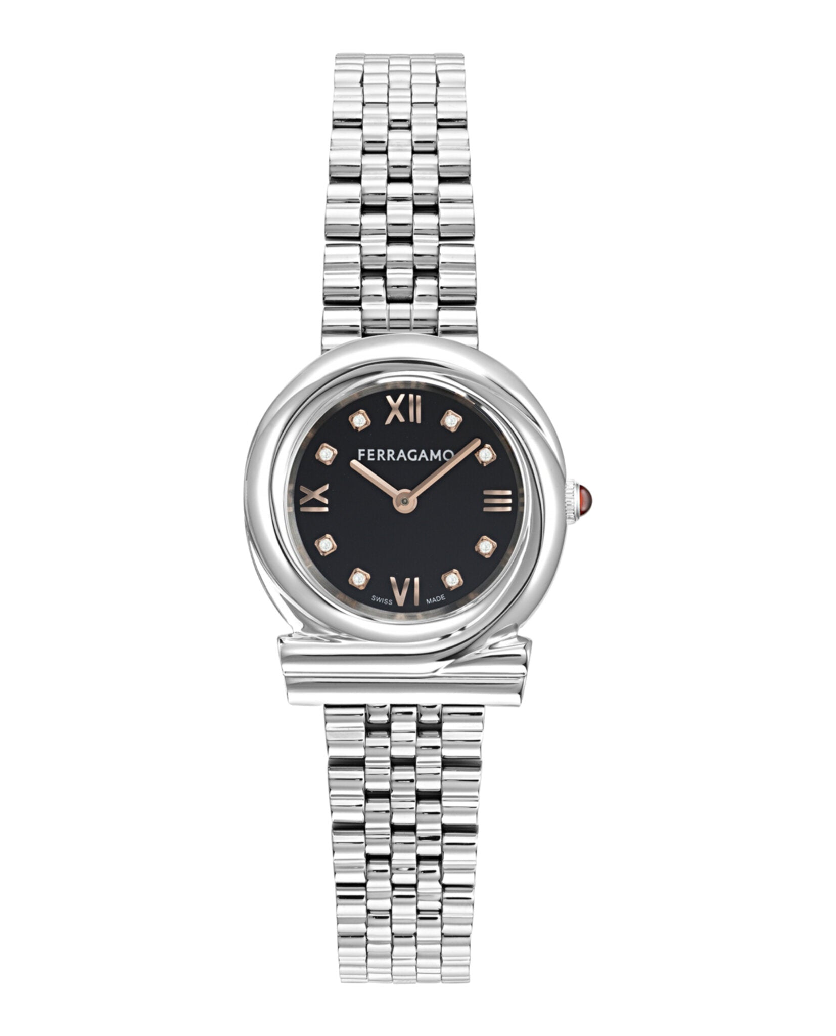 Gancini Twisted Diamond Watch