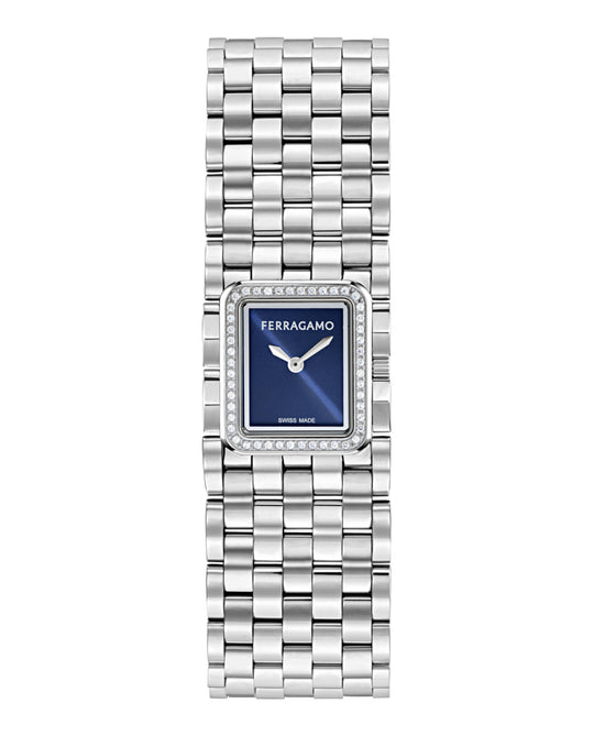 Ferragamo Manchette Diamond Watch