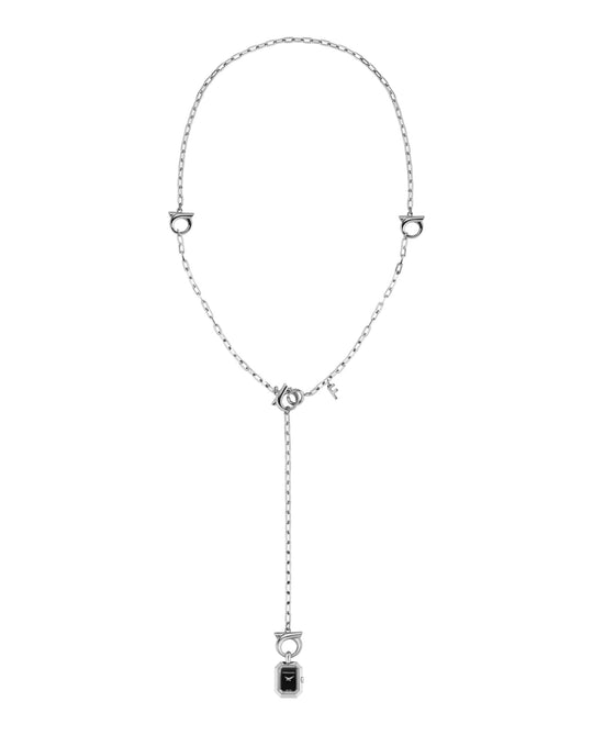 Ferragamo Charm Sautoir Necklace Watch