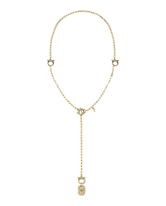 Ferragamo Charm Sautoir Necklace Watch